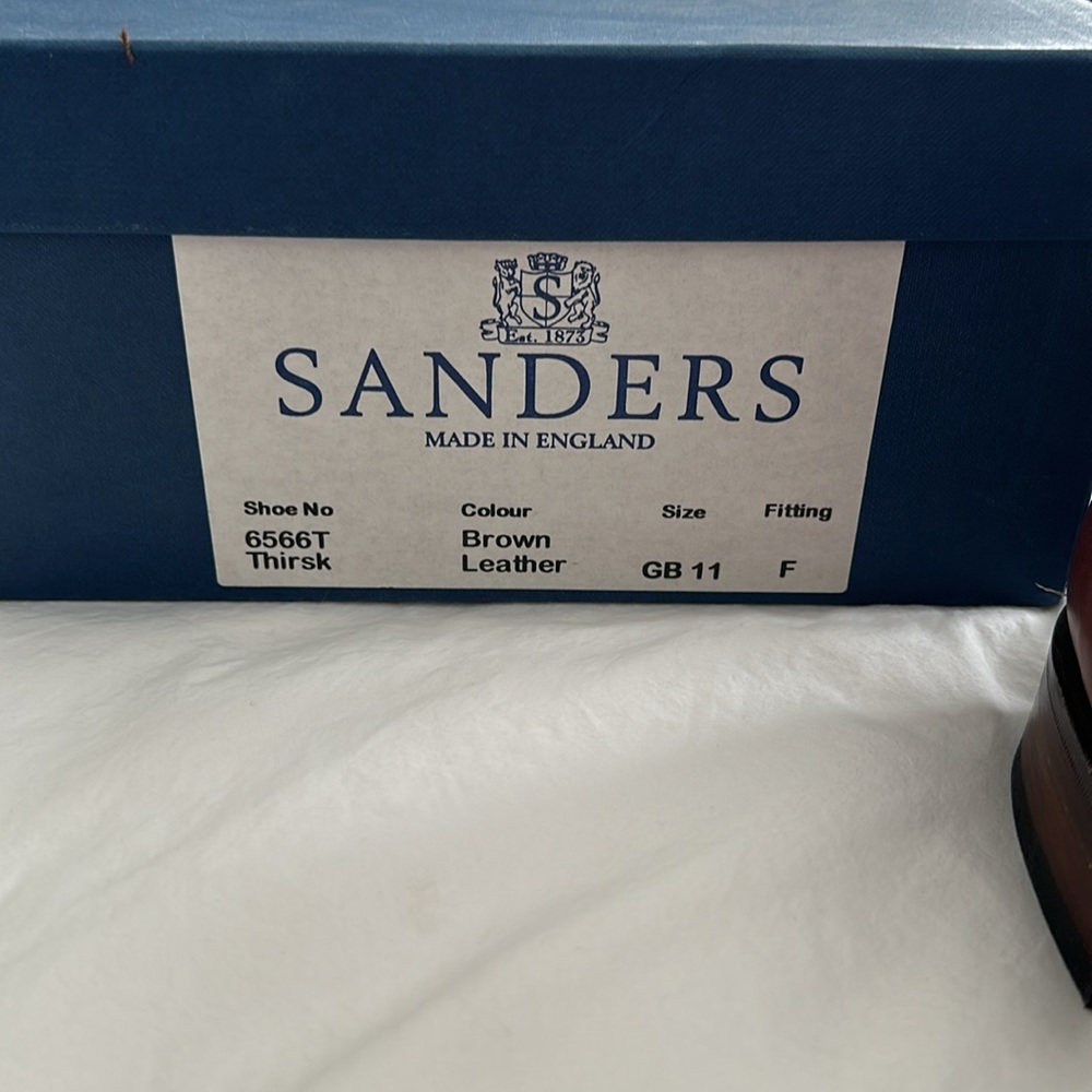 Sanders brown leather boots - Picture 6 of 6